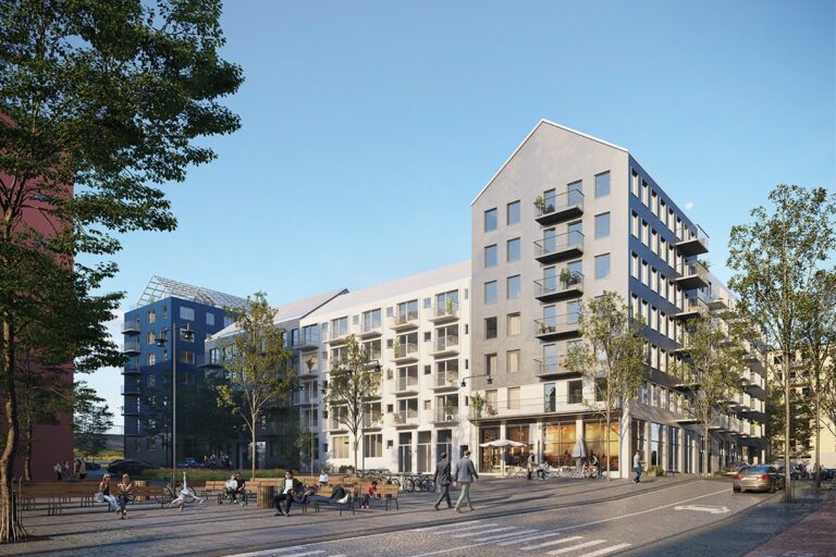 Visionsbild Kvarteret Storseglet, Vega i Haninge